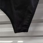 ZARA Bodysuit Top Medium Black Fairy Balletcore Organza Ruffled Sleeve Blouse Photo 7