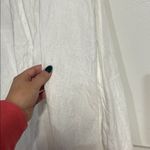 J.Crew  WOMENS HALTER MIXY MIDI LONG DRESS LINEN WHITE MEDIUM CL648 Photo 5