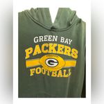 Women’s Large OuterStuff Green Bay Packers Hoodie Sweatshirt Green Gold Photo 1