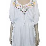 Francesca's Darla Bird Embroidered Swim Coverup Photo 2
