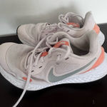 Nike Women's Revolution 6 Running Shoes - White and Orange Photo 0
