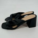 Everlane New  The‎ Day Twist Leather Heel in Black Size 9 Photo 5