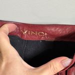 VINCI Chic Burgundy Fringed Ankle boots GOREGEOUS ombré look Red Size 9 Photo 1