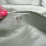 Mermaid Evening Dress Long Sleeves 3D Floral Appliques Satin V Photo 4