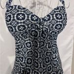 Merona  navy blue and White Swimsuit Photo 5