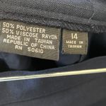 Vintage Sasson Paris New York Red Label navy skirt set 14 Photo 2