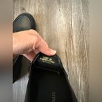 Sincerely Jules Black Loafers Romeo Slip On Shoes Gold Accents Chunky Platform 8 Photo 11