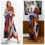 Fabulous Austrian Sportalm Ginny Maxi Dress! Orange Size 12 Photo 1