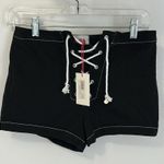 Solid & Striped  Denim Sailor Shorts Black Photo 2