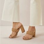 Just Fab Thalia Braided Heeled Sandal Camel Size 6.5 Photo 0