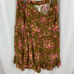 Matilda Jane Brown&Pink Floral On A Whim Ruffle Hem Tank Top Sz.XL NWT Photo 11