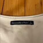 Abercrombie & Fitch Abercrombie Cream/Beige Satin Top Photo 2
