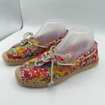 Sperry Topsider Tatama Floral Espadrille Flats Slip On Shoes Women's Size 7.5 Photo 2