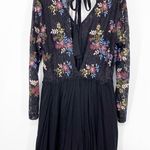 Chelsea and Violet  Embroidered Lace Open Back Dress Photo 5