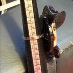 Elegant Black Hat Ring with Colorful Gems Photo 5