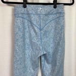 Gymshark  Malibu Blue Fleur Texture Leggings Sz.M Photo 7