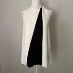 Reiss  white & black sleeveless top size 4 NWT Photo 1