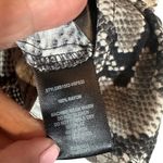 Sanctuary  Black & White Snakeskin Print Sleeveless Blouse Women Sz XS Photo 8