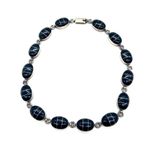 Onyx 9 t Sterling Silver Necklace Black Photo 0