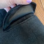 Elie Tahari 100% merino wool charcoal three button blazer 6 Photo 8