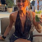 White Fox Boutique  python halter mini dress  Photo 0