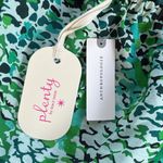 Anthropologie NWT  Plenty Tracy Reese Peasant Romper Green Python Large Rtl. $228 Photo 5