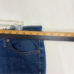 Ymi  Flare Jean Womens Sz 11 Medium Blue Mid Rise Embroidered Pocket Y2K Festival Photo 7