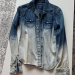 American Eagle  ombré denim jacket Photo 0