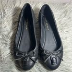 Kurt Geiger London Brixton Ballerina Black Elegant Ballet Flats Size EU40 / US 9 Photo 2