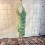 LIONESS Military Minds mint green drawing sides Mini knit Dress size small Photo 6