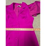 Adelyn Rae Thalia Cape Blazer Mini Dress Hot Pink Sz Large NWT $158 NEW Barbie Photo 9