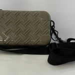 ZARA ‎ Rigid Crossbody Hard Shell Purse Bag Army Green Photo 0