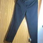 Black Tailored Straight Leg Pants for Formal Wear Size 8 Photo 1