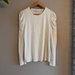 frame denim FRAME Gathered Sleeve Tee Photo 1