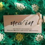 New in NWT Floral Crochet Lace Cropped Tank Top Kelley Green Size S/M Photo 7