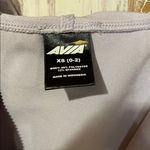 Avia Avía Colorblock Half-Zip Hoodie in Purple, Gray, White Photo 3