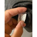 Luna  Gray And White Checkard Crew Neck Sweater Size Medium Photo 4