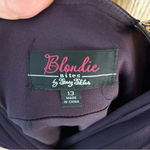 Blondie Nites  | Formal Homecoming Prom Dress in Purple w Gold Sequin | size‎ 13 Photo 6