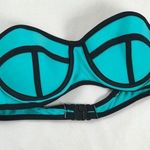 27 S Turq Tube Swimsuit Top Photo 0