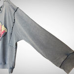 easel  Strawberry Patch Mineral Washed Terry Knit Top Size 1X Photo 4