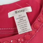 Esley 1990s Vintage Hot Pink Barbie Core Formal Midi Dress Medium Photo 4