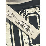 Like an angel  Tube Top Womens Size Large Black White Sports Cropped Sleeveless Photo 7