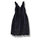 ASTR  THE LABEL dress lace sleeveless v‎ neck cocktail party evening black S Photo 1