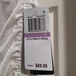 Macy's  city studio white sparkly body con dress Photo 2