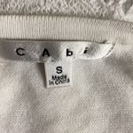 CAbi White Lace Ruffle Trim Long Sleeve Cardigan S Photo 9