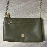 House of Harlow 1969 Green Faux Leather Crossbody Purse Photo 0