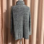 Coldwater Creek  Cotton Grey Oversized  Turtleneck Sweater Sz Small Petite Photo 1