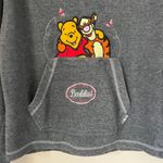 Disney Vintage 90s/Y2k Pooh Tigger Buddies Fleece Pullover Hoodie Size M Photo 2