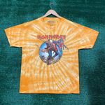 Iron Maiden Tropper Heavy Metal Band Tie Dye T-Shirt Size Medium Photo 0