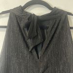 Lilly Pulitzer  Wyn Dress Size 10 Noir Black NEW Metallic Knit Crinkle Cocktail Photo 4